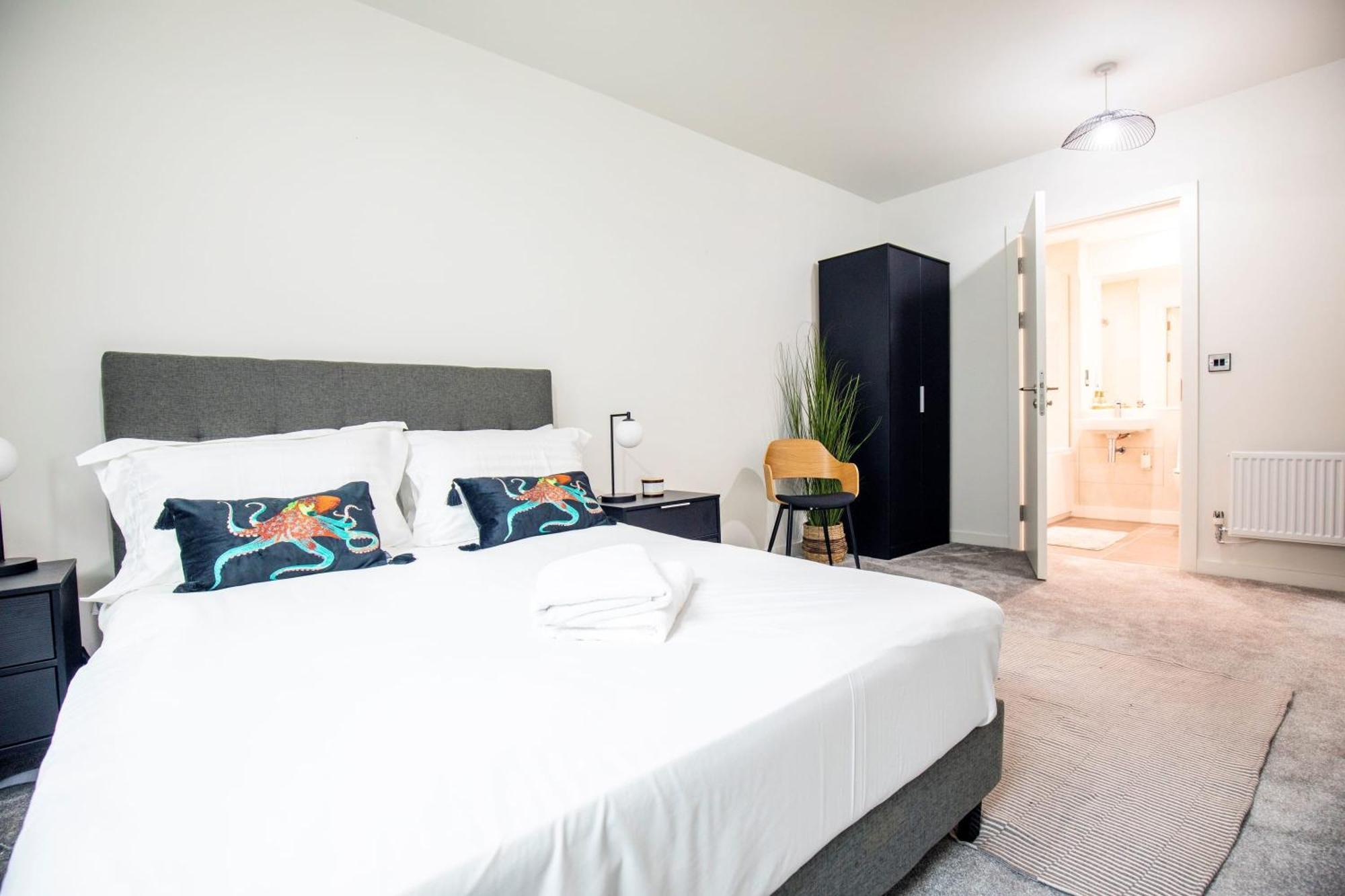 曼彻斯特Luxury Free Parking Townhouse别墅 外观 照片