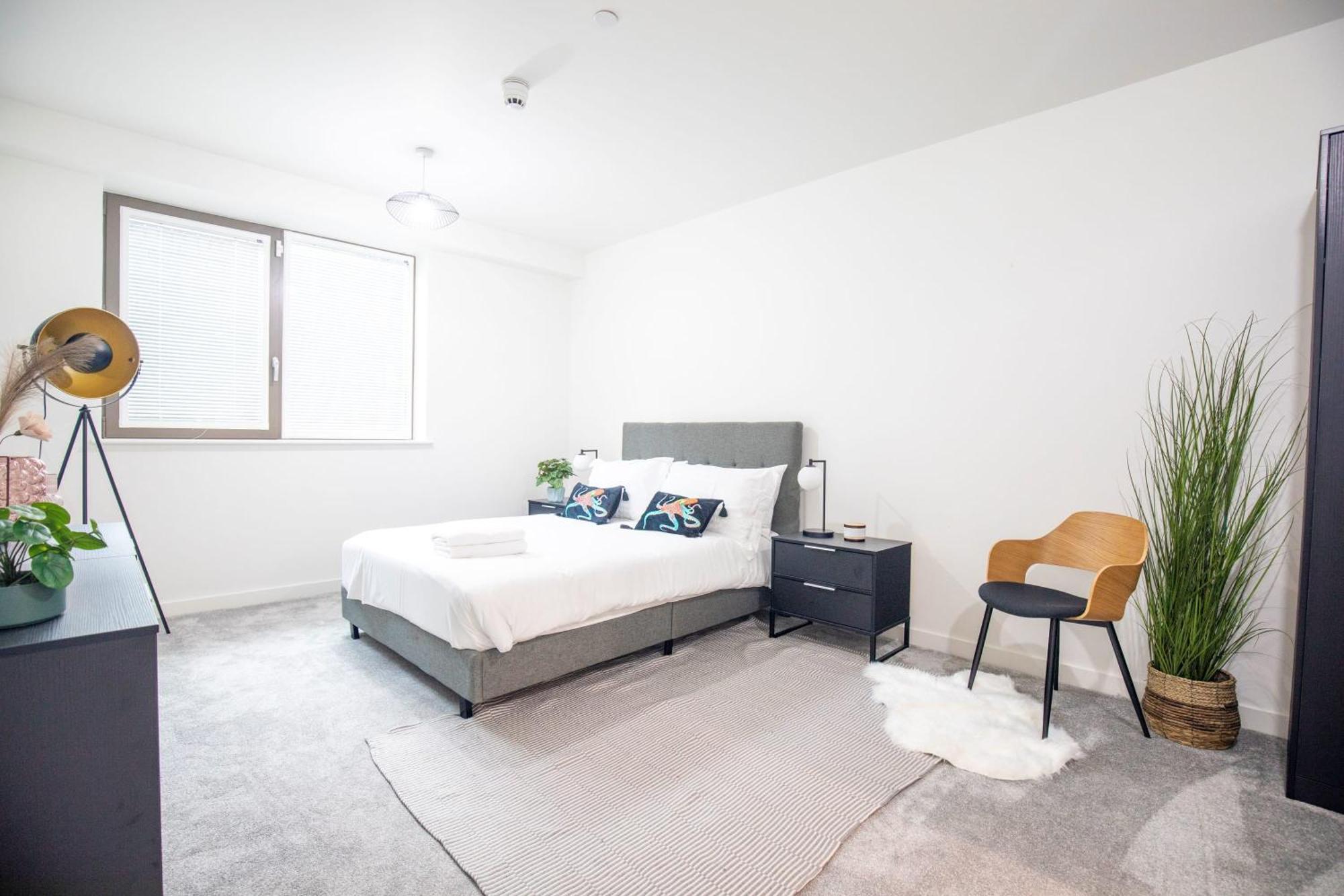 曼彻斯特Luxury Free Parking Townhouse别墅 外观 照片