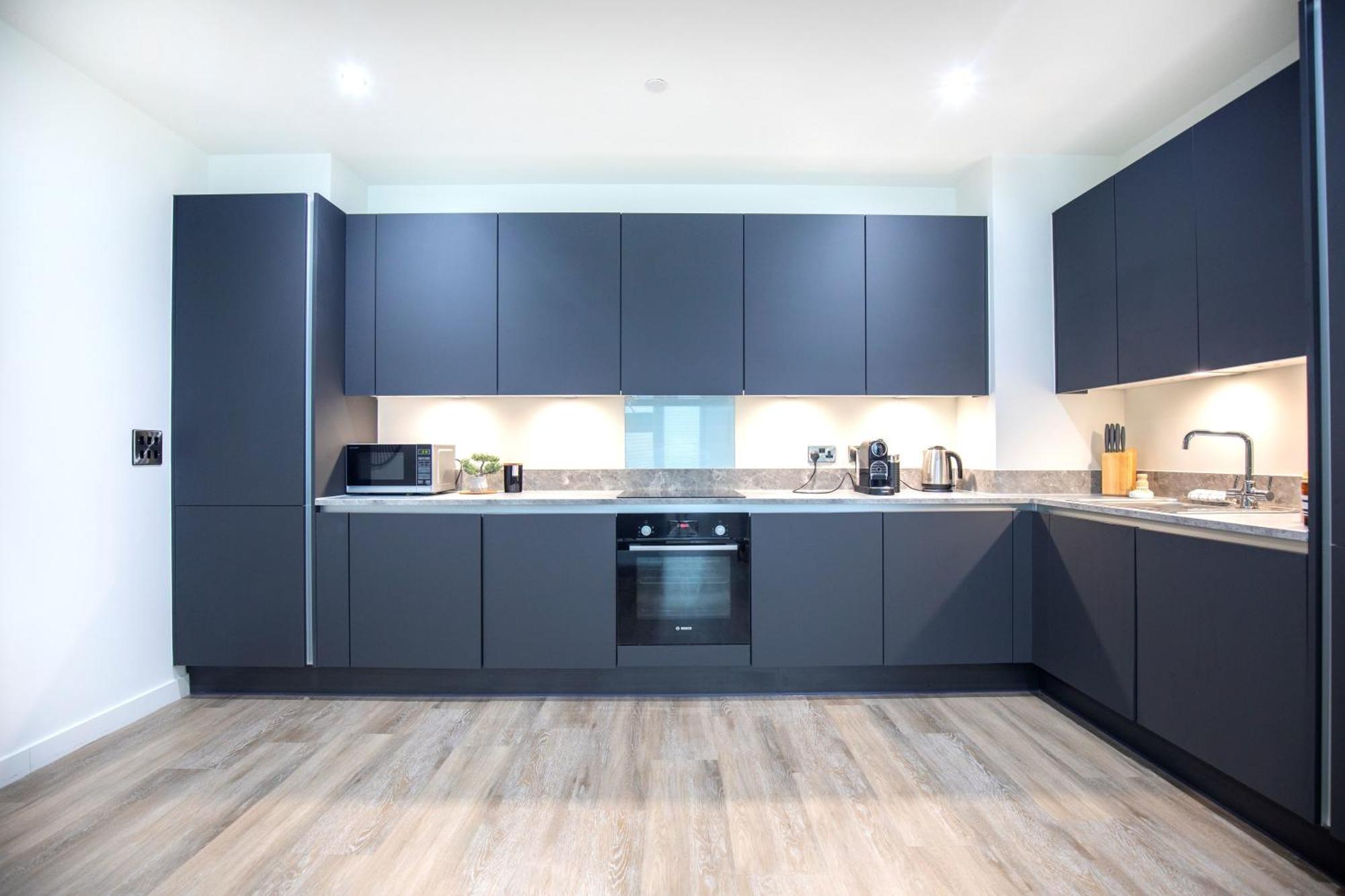 曼彻斯特Luxury Free Parking Townhouse别墅 外观 照片
